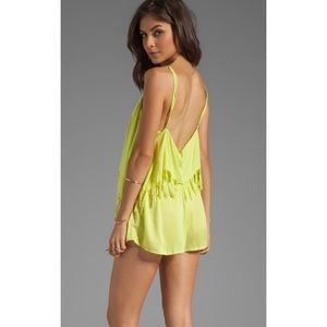Indah Citrus Romper NWT!!!
